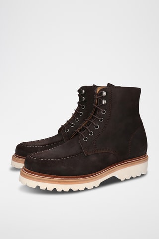 Boots en nubuck Wimmie - Marron