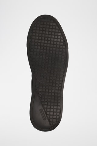 Baskets fourrées en nubuck Jax - Noir