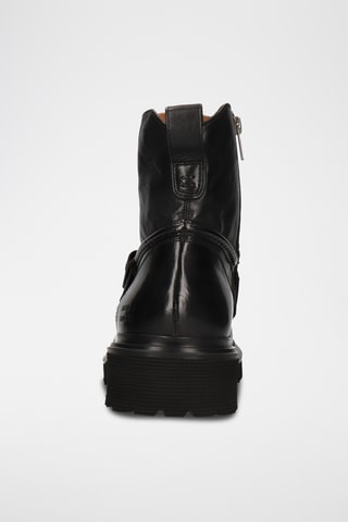 Boots en cuir Matteo - Noir