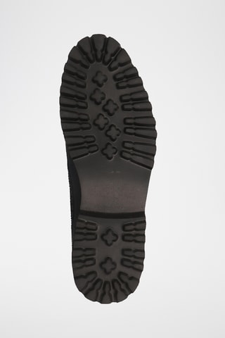 Boots en cuir Matthew - Bleu marine