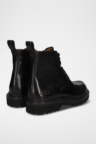 Boots en cuir Matteo - Noir