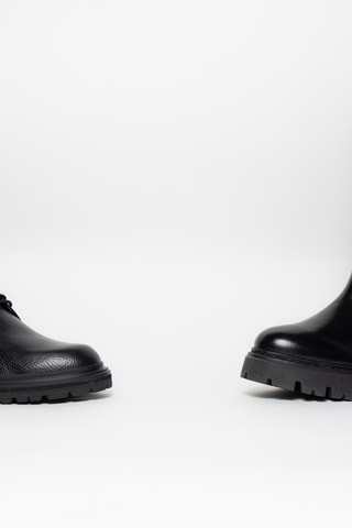 Bottines Chelsea en cuir Thelia - Noir