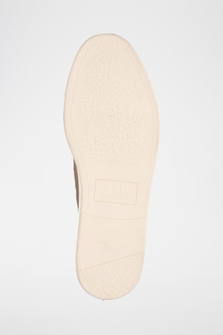 Baskets en cuir de chèvre et nubuck Jaxson - Beige