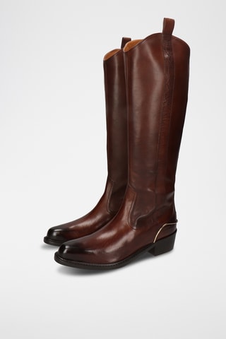 Bottes en cuir Rylee - Marron