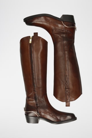 Bottes en cuir Rylee - Marron