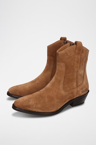 Bottines en nubuck Melody - Camel
