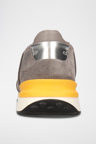 Baskets en cuir Rocco - Gris