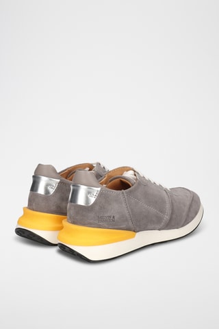 Baskets en cuir Rocco - Gris