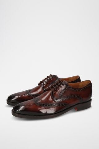 Derbys en cuir Lawrence - Marron