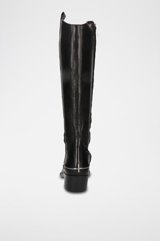 Bottes en cuir Rylee - Noir