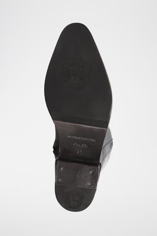 Bottes en cuir Rylee - Noir