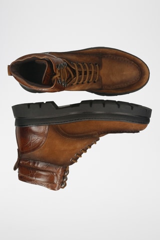 Boots en cuir Jaden 1 - Marron