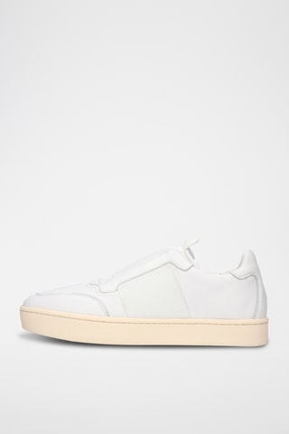 Slip-on en cuir de mouton Alfie 5 - Blanc