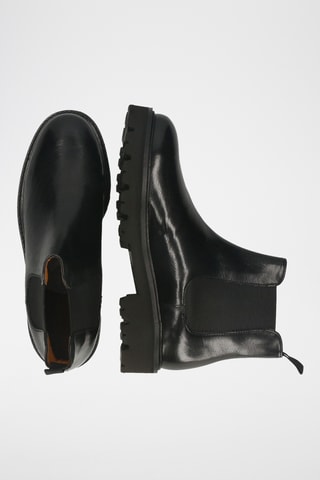 Bottines Chelsea en cuir Regine - Noir