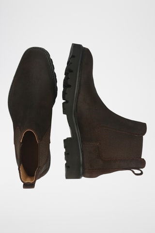 Bottines Chelsea en nubuck Felix - Marron