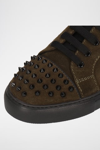 Baskets en nubuck Harvey - Vert olive