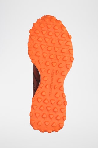 Baskets en cuir nappa Richmond - Orange