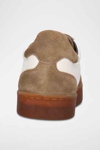 Baskets en cuir Alfie - Taupe