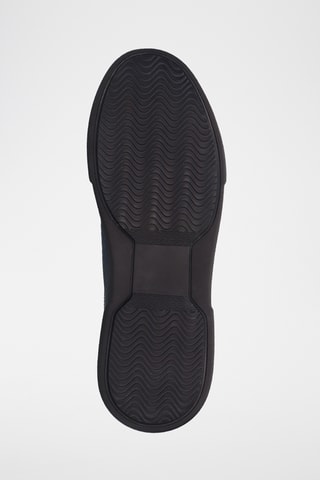 Baskets en cuir Harvey - Bleu