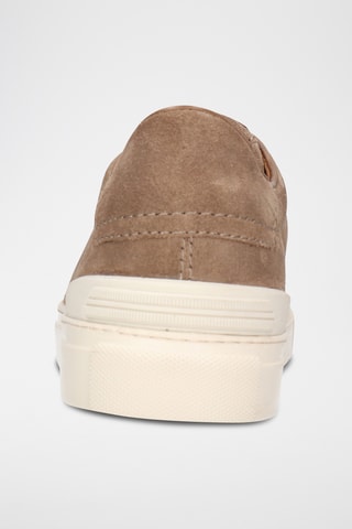 Baskets en nubuck Jax - Taupe