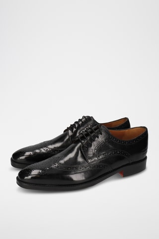 Derbys en croûte de cuir Lawrence - Noir