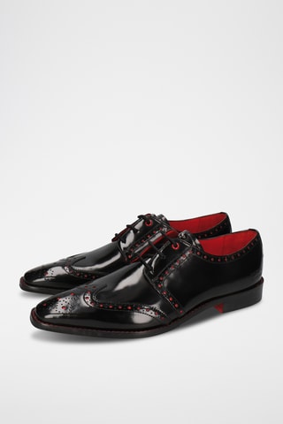 Derbys en cuir Elvis - Noir