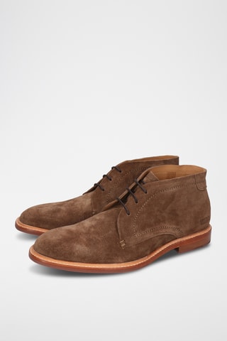 Boots en nubuck Felix - Marron