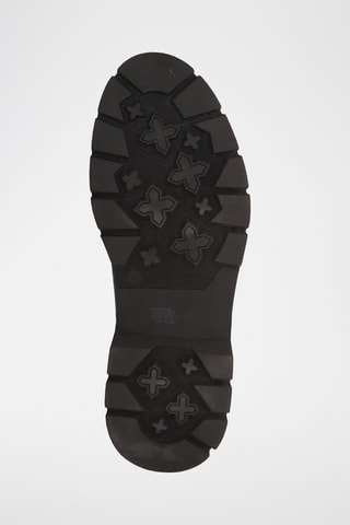 Boots en croûte de cuir Jaden - Vert foncé