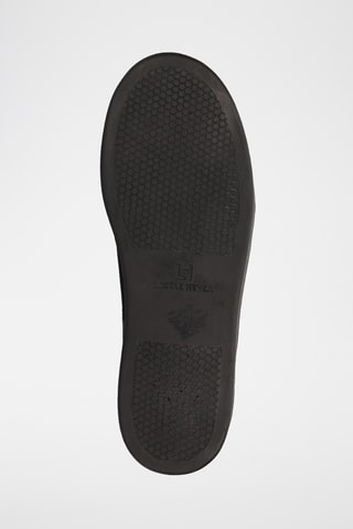 Slip-on en cuir de mouton Alfie - Noir