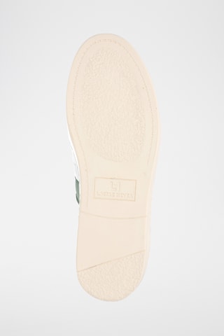 Baskets en cuir de chèvre Milani - Rose et blanc