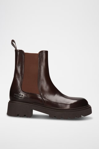 Bottines Chelsea en cuir Dahlia - Marron foncé