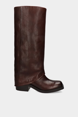Bottes en cuir Catalina - Marron foncé - VISUS A MODIFIER