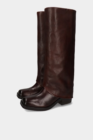 Bottes en cuir Catalina - Marron foncé - VISUS A MODIFIER