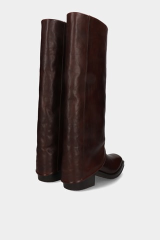 Bottes en cuir Catalina - Marron foncé - VISUS A MODIFIER