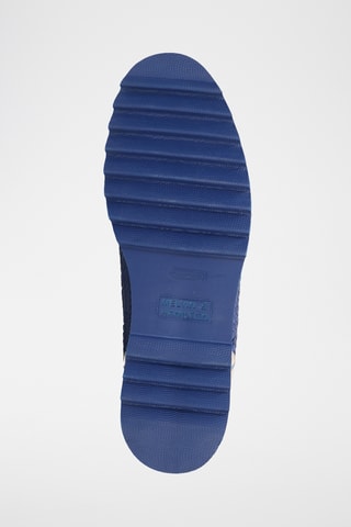 Baskets en cuir Hadrian -Bleu marine