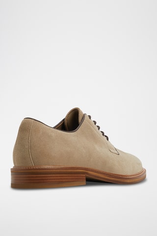Derbys en cuir Croy - Taupe