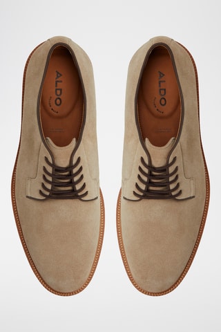 Derbys en cuir Croy - Taupe