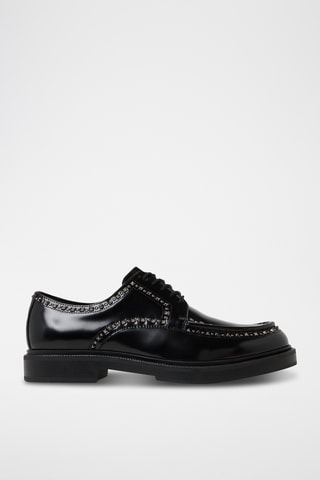 Derbys vernis en cuir Frederiko - Noir