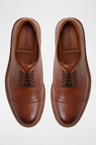 Derbys en cuir Ferruci - Marron