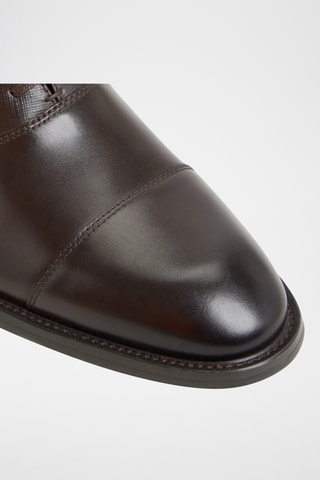 Richelieus en cuir Reece - Marron