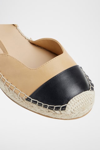 Espadrilles en cuir Marelinne - Beige