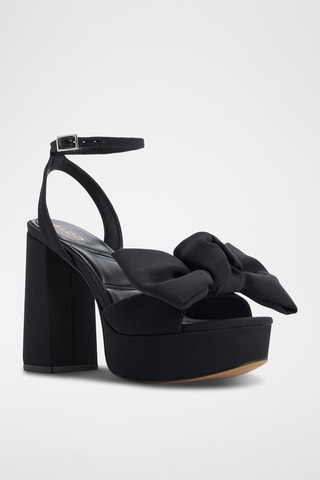 Sandales à talons plateformes Luscious - Noir