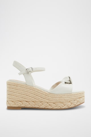 Sandales compensées Annamarie - Blanc