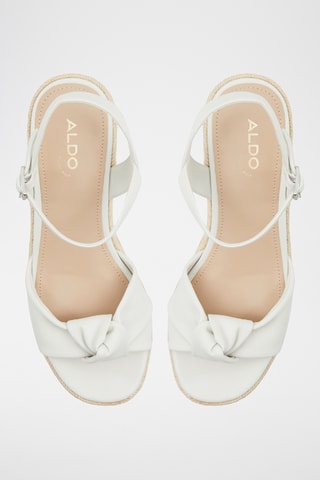 Sandales compensées Annamarie - Blanc