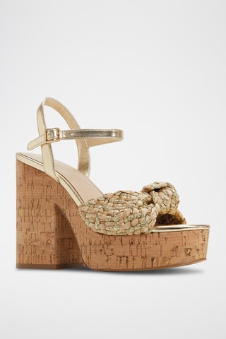 Sandales compensées Ulialdan - Beige