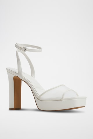 Sandales à talons plateformes Chicglimmer - Blanc