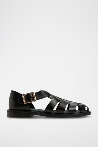 Sandales vernies Tiago - Noir