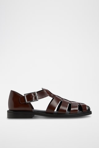 Sandales vernies Tiago - Marron