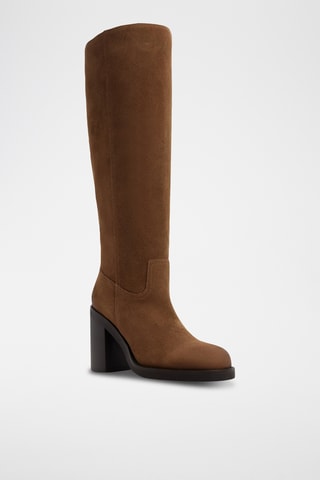 Bottes en cuir Agraewen - Marron