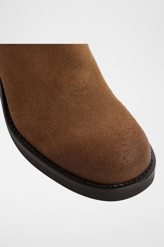 Bottes en cuir Agraewen - Marron